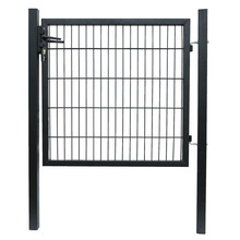 HORTUS låge t/panelhegn sort 100 x 100 cm - webshop